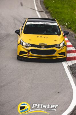 neuer CHEVROLET Cruze Eurocup Rennwagen in der PRTC