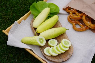 Bio-weiße Snack-Gurke ‘Honey Plus‘