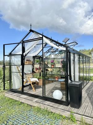 EH Black Lux Glass Greenhouse