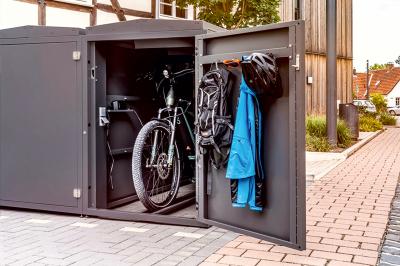 mauser Fahrradgarage bietet Zubehör